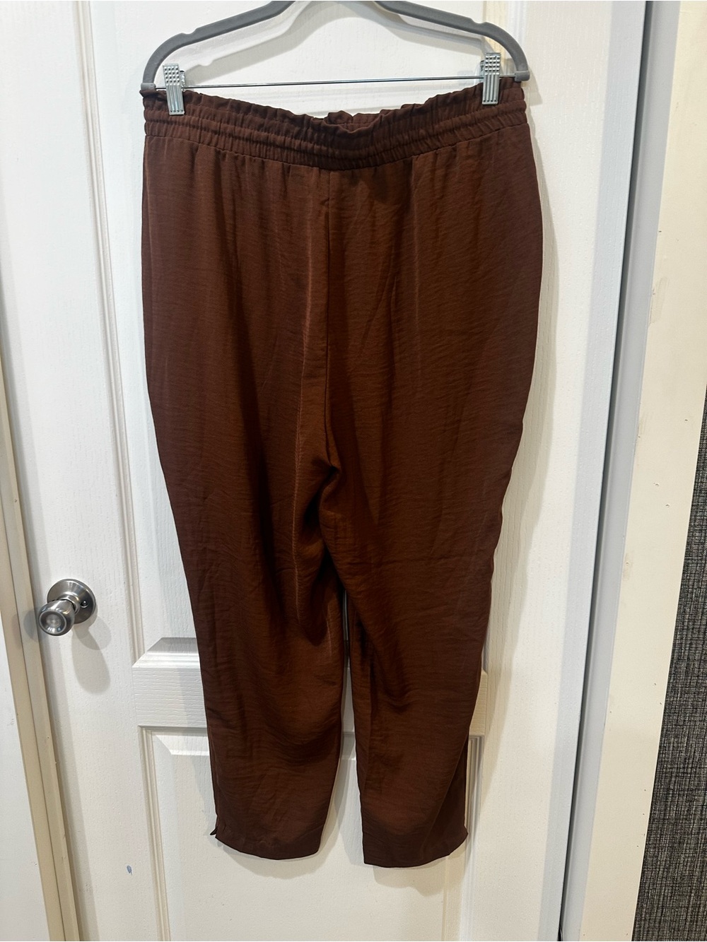 Cato Brown Elastic-Waist Women's Jogger Pants